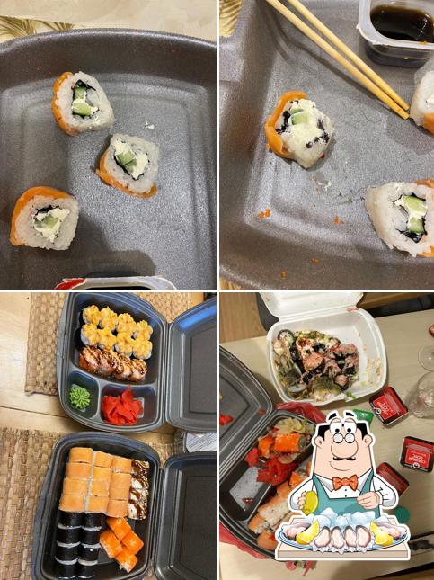 Устрицы в "СУШИ СЕТ"