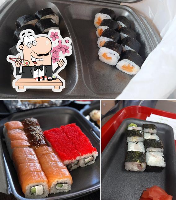 В "Жако роллы и пицца" подают суши и роллы