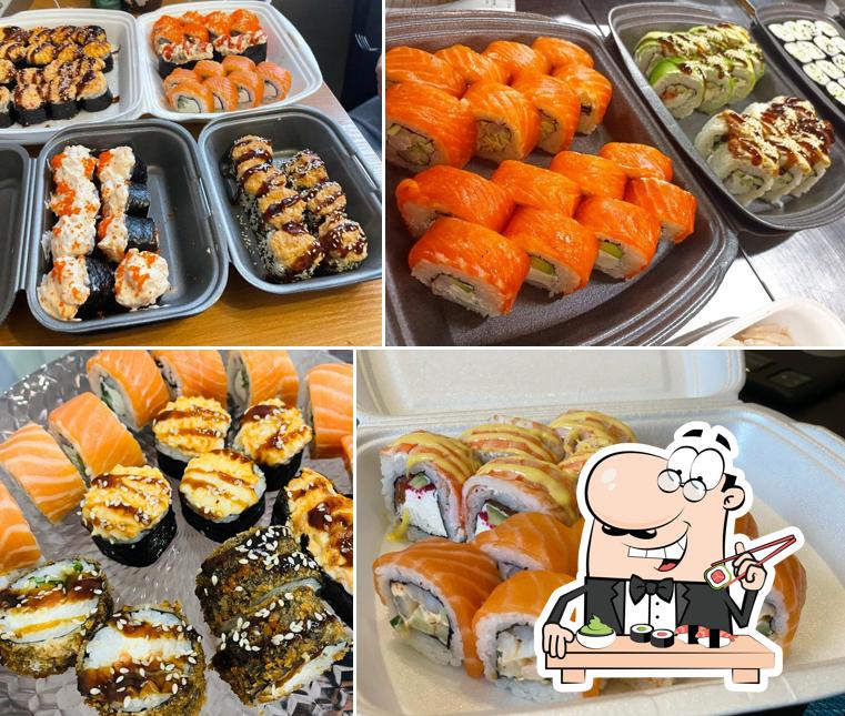 Попробуйте различные сеты суши