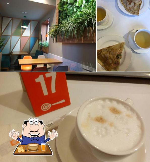 Клэм-чаудер в "Чайной ложке"