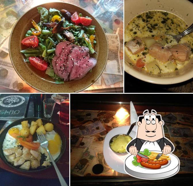 Блюда в "Кофейное дерево"