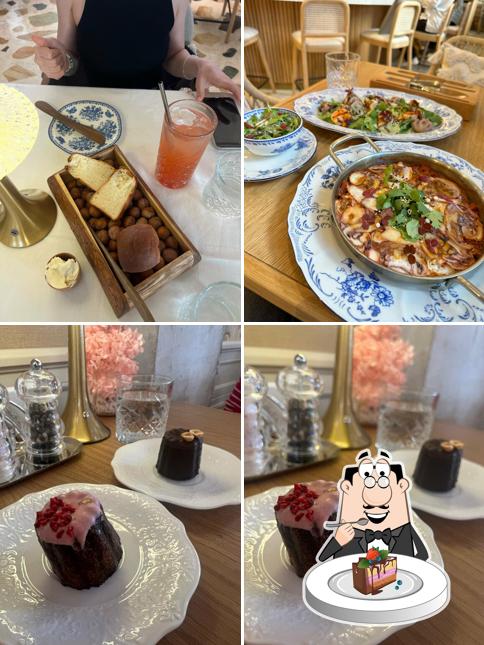 Шоколадный торт в "Madame Zhu"