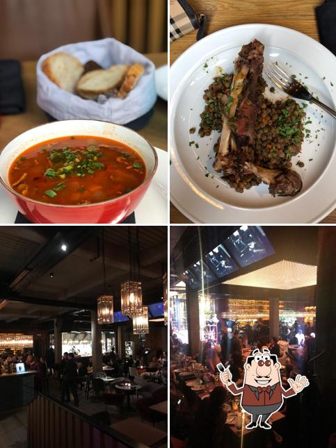 Еда в "Кафе Дружба"