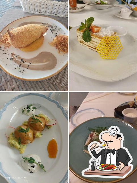 Еда в "Московском Небе"