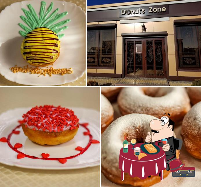 "Donut's Zone" представляет гостям широкий выбор сладких блюд