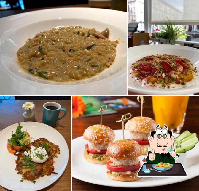 Еда в "Кофеманиях"