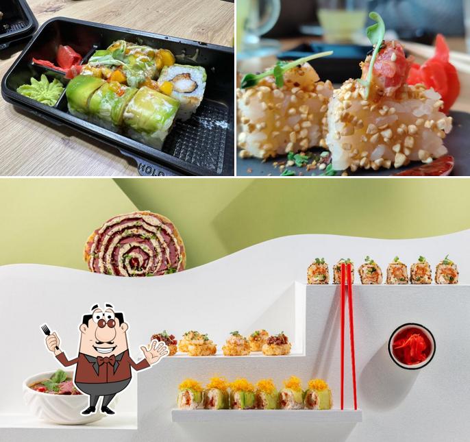 Еда в "Тануки"