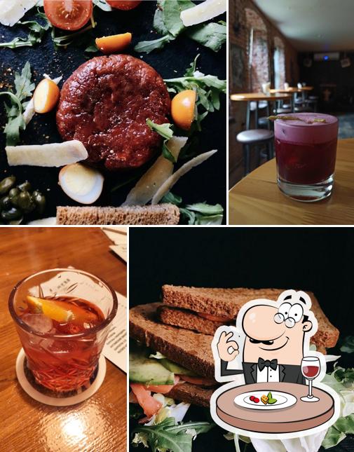 Шоколадный мусс в "Аптека бар"