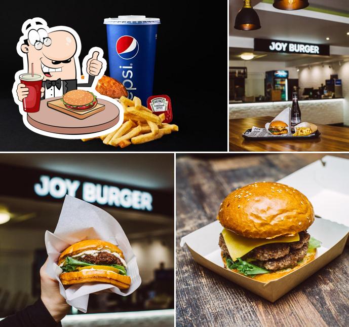 Закажите гамбургеры в "Joy Burger"