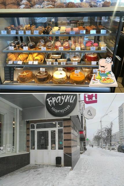 Еда в "Брауни"