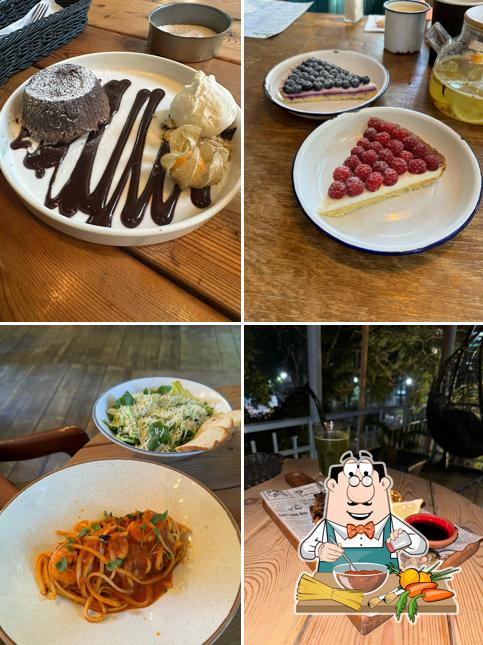 Спагетти болоньезе в "Дача"