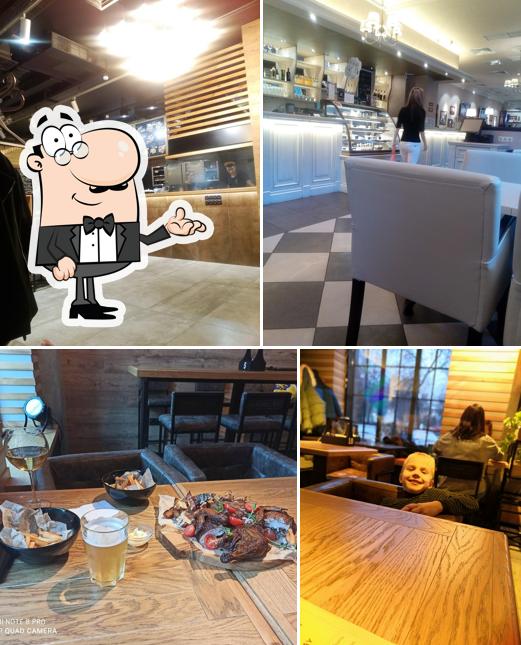 Посмотрите на внутренний интерьер "#Места Гриль"