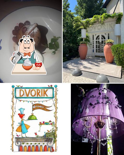 "Dvorik" представляет гостям большое количество сладких блюд