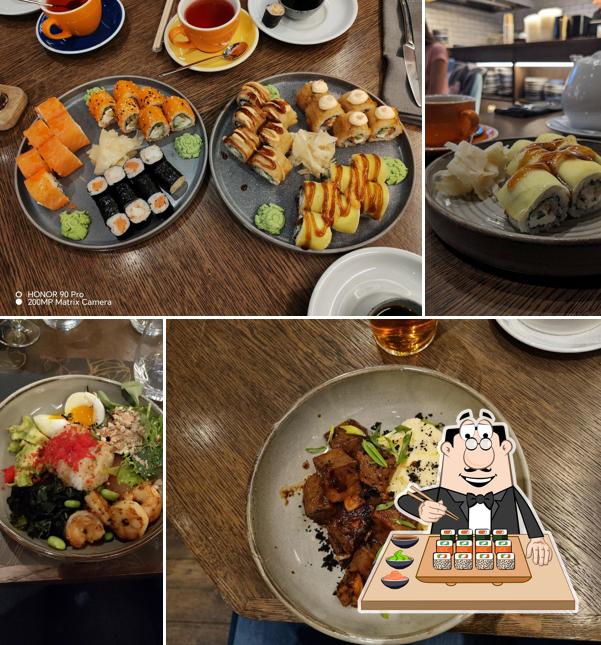 Попробуйте различные виды суши