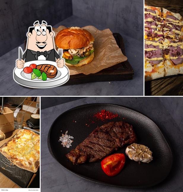 Стейк в "The Бык" Стейк в "The Бык"