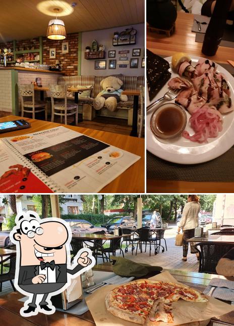 Интерьер "Кафе Crazy Tomatoes"