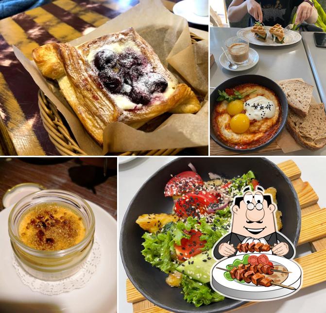 Блюда в "Моём кофе"