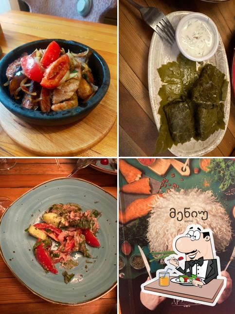 Блюда в "Грузинке"