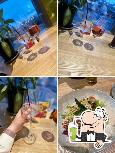 Креветки и бургеры