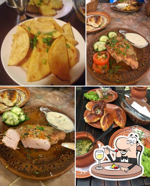 Блюда в "Ганзейском погребке"