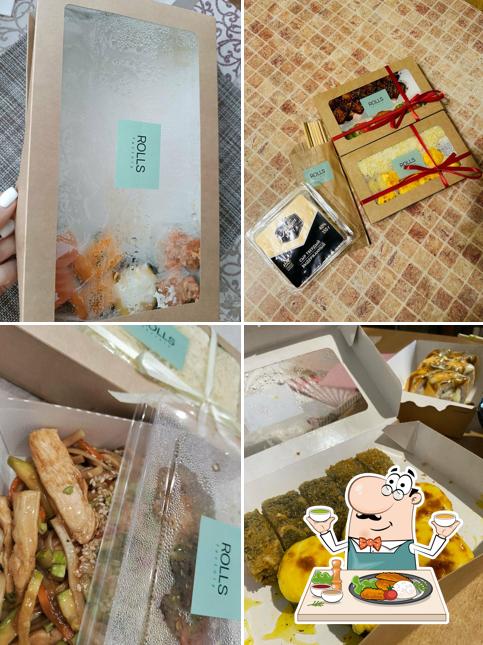 Еда в "Rolls factory"