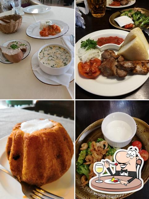 Блюда в "Дебюте"