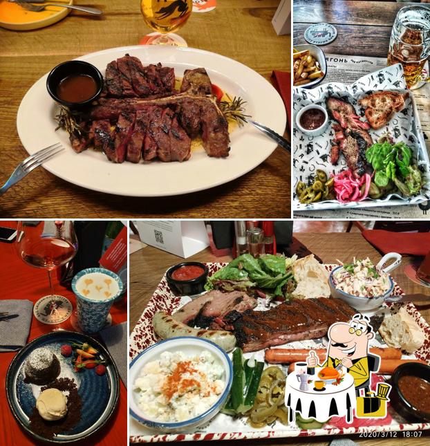 Блюда в "Агони BBQ Ratskeller"