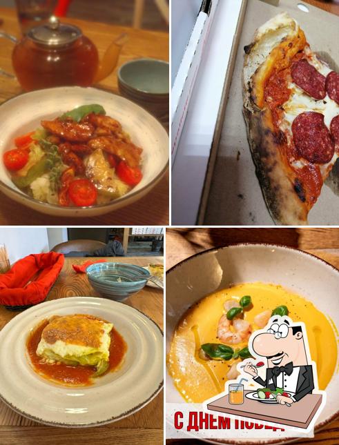 Еда в "Пиццерии Спаллетти"