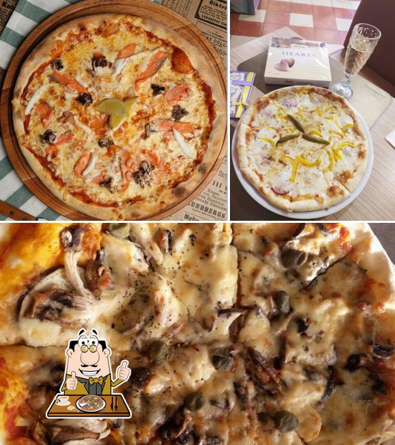 Попробуйте пиццу в "Имбирь"