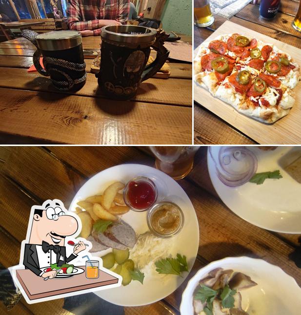 Блюда в "Буйная Фляга"