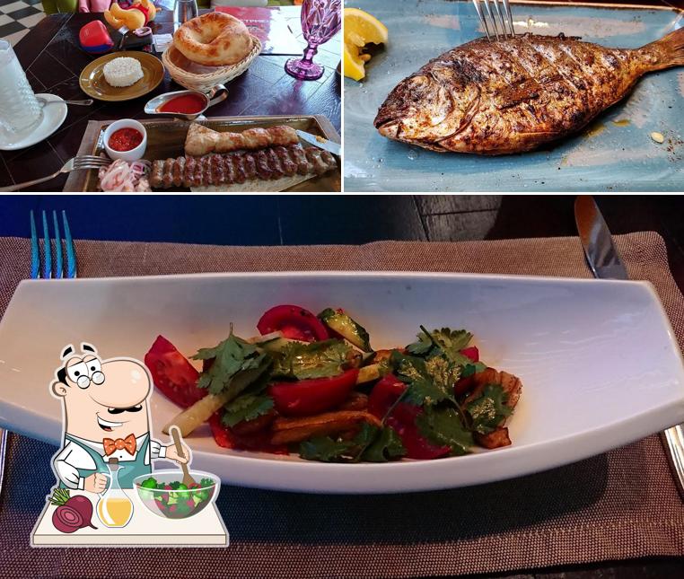 Свекольный салат в "Урюке"