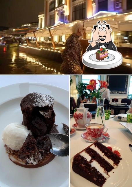 Шоколадный торт в "Большом"