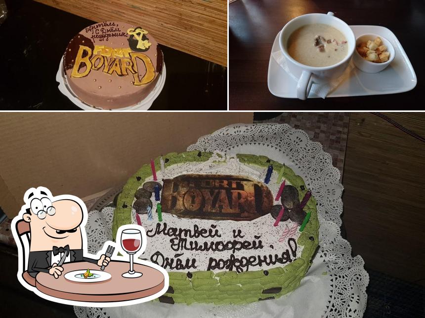 Блюда в "Кафе Терраса"