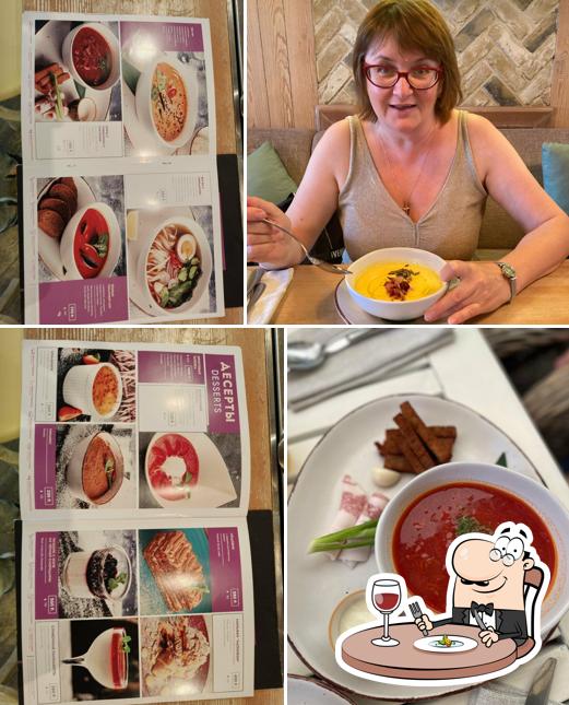 Еда в "Москве"