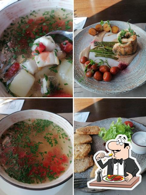 Еда в "Ресторане "Каспий""