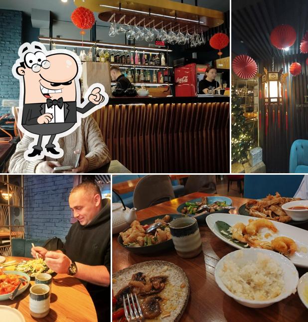 Посмотрите на внутренний интерьер "Dao"