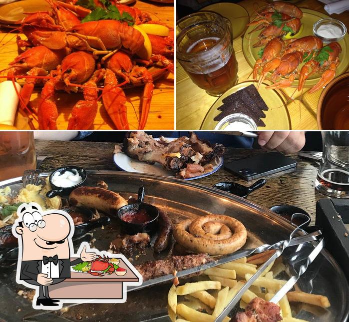 Попробуйте блюда с морепродуктами в "Ерше"