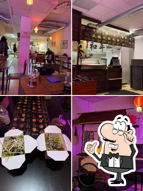 Интерьер "Лапшичная У"