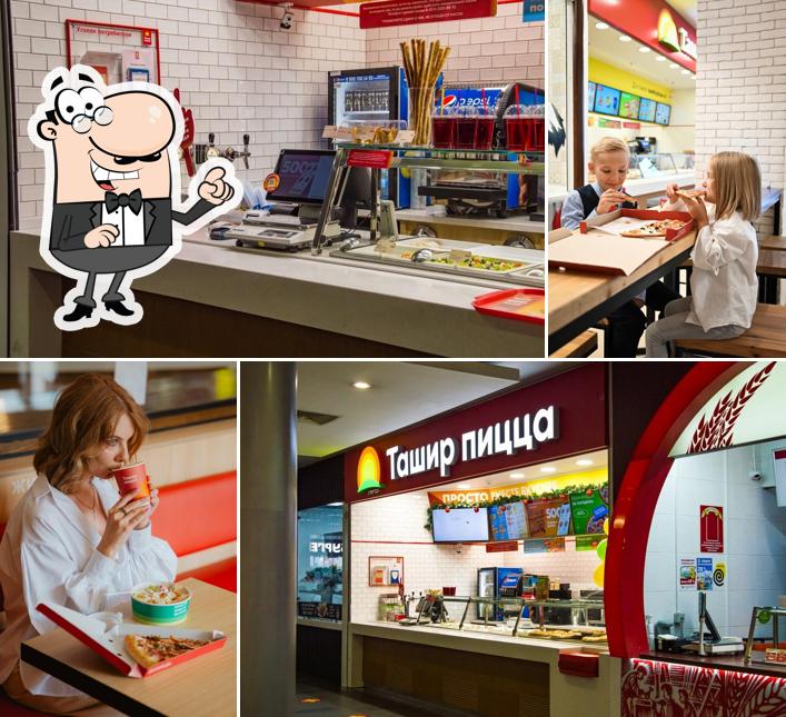 Интерьер "Ташир Пицца"
