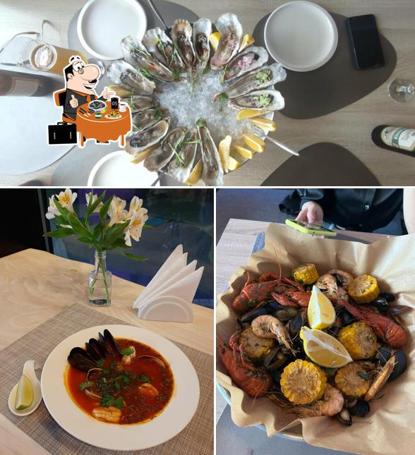 Моллюски в "Свежий улов rest&bar"