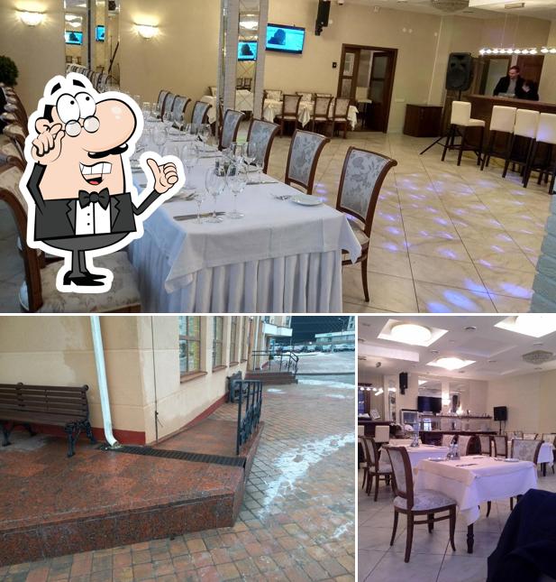 Посмотрите на внутренний интерьер "Na Zamkavay"