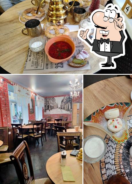 Посмотрите на внутренний интерьер "Чайный Дом Выборгский Трактиръ"