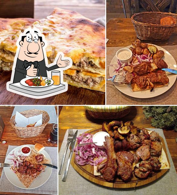 Еда в "Быке да баран"