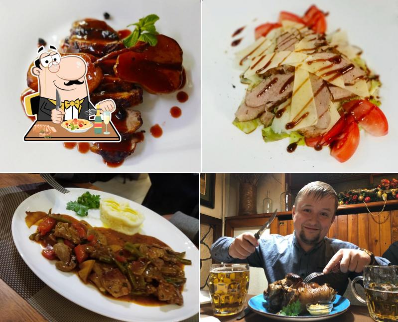 Блюда в "Бочке"