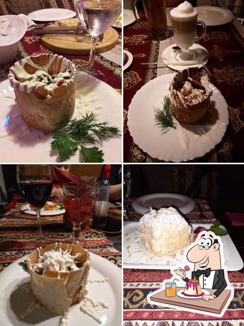 "Кавказская пленница" предлагает разнообразный выбор сладких блюд