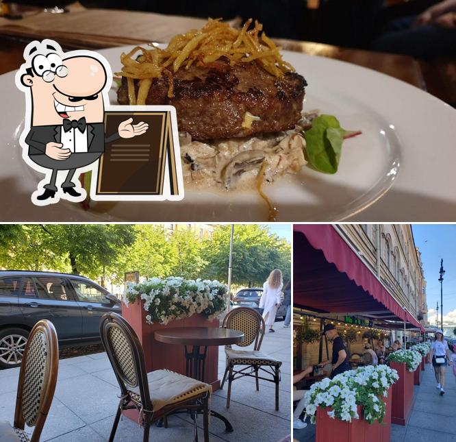 Помимо прочего, в Моллис Мьюз есть внешнее оформление и еда