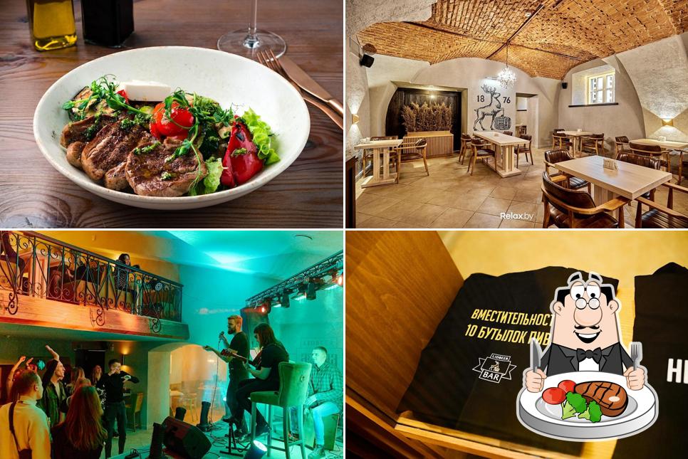 "Lidbeer Bar Легенда" предлагает мясные блюда