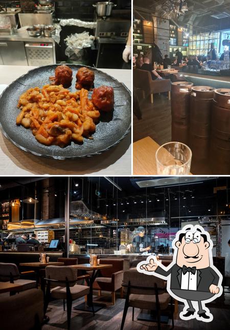 Посмотрите на внутренний интерьер "The Pivo"