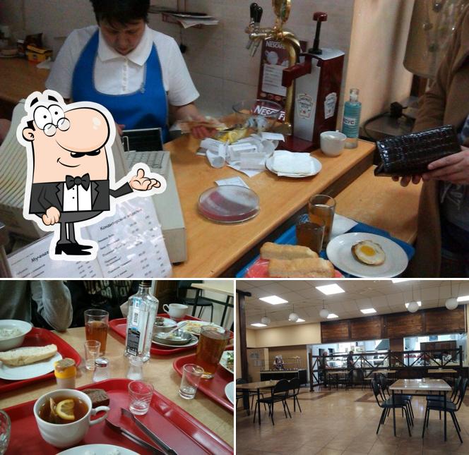 Снимок, на котором видны внутреннее оформление и пиво в Утро