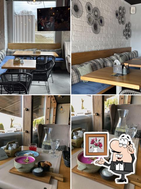 Посмотрите на внутренний интерьер "Гости мини"